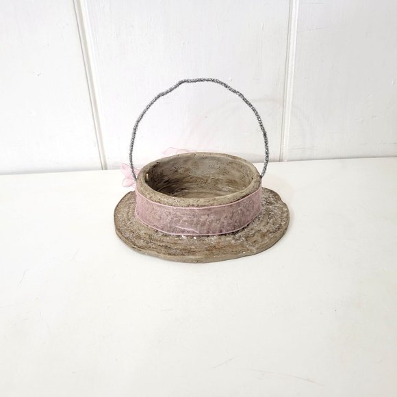 Resin Easter Bonnet Basket - Picture 3 of 5